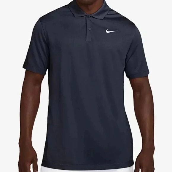Men's Nike Solid Dri-FIT Golf Polo - Picture 1 of 9